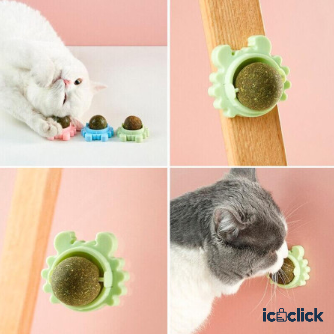 JUGUETE BOLA RELAJANTE PARA GATOS X3